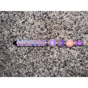 Unbranded handmade stylus in Purple and Pink Beaded​
